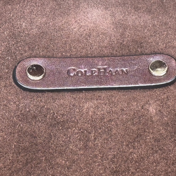 Cole Haan Brown Suede and Leather Purse - Picture 3 of 14